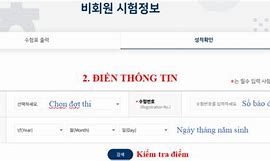 Xem Điểm Thi Topik Trên Điện Thoại